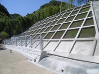 山之口地区(擁壁工,法面工)